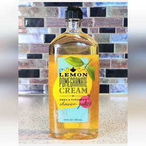 BATH AND BODY WORKS LEMON POMEGRANATE CREAM SHOWER GEL 10 FL OZ SEALED
